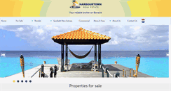 Desktop Screenshot of harbourtownbonaire.com